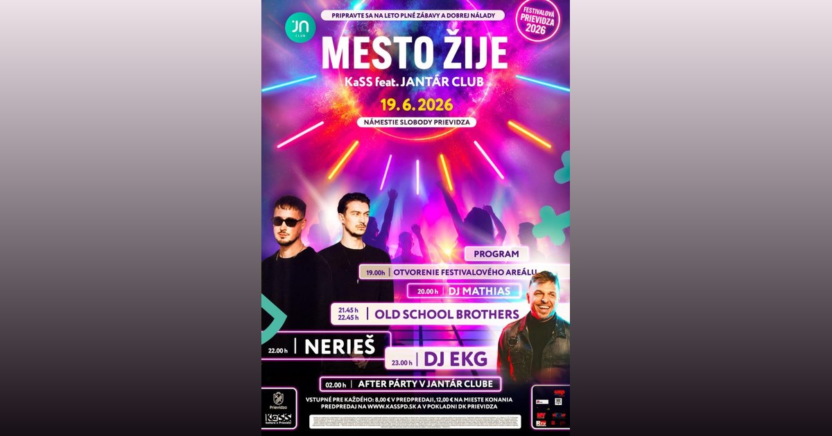 Mesto žije na Námestí slobody