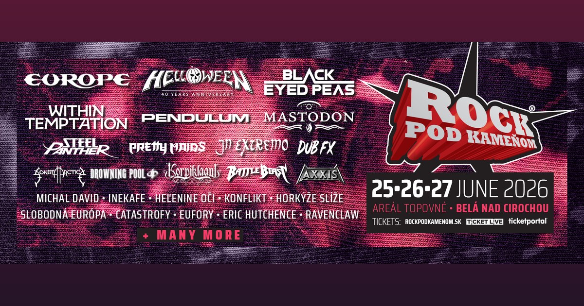 Rock pod kameňom 2026