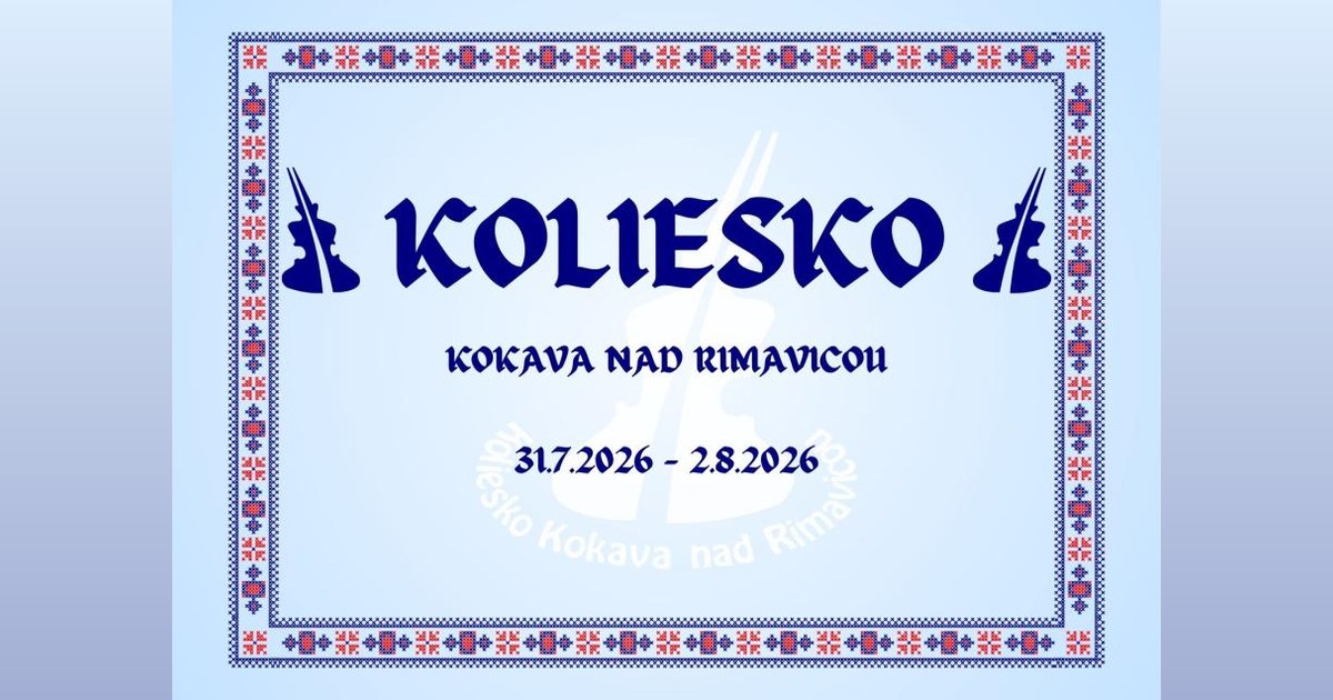 Folklórny festival Koliesko Kokava nad Rimavicou 2026
