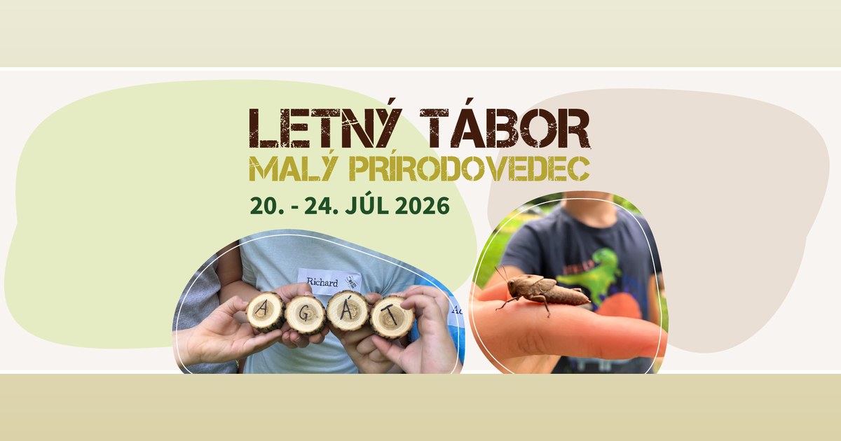 Letný tábor „Malý prírodovedec"