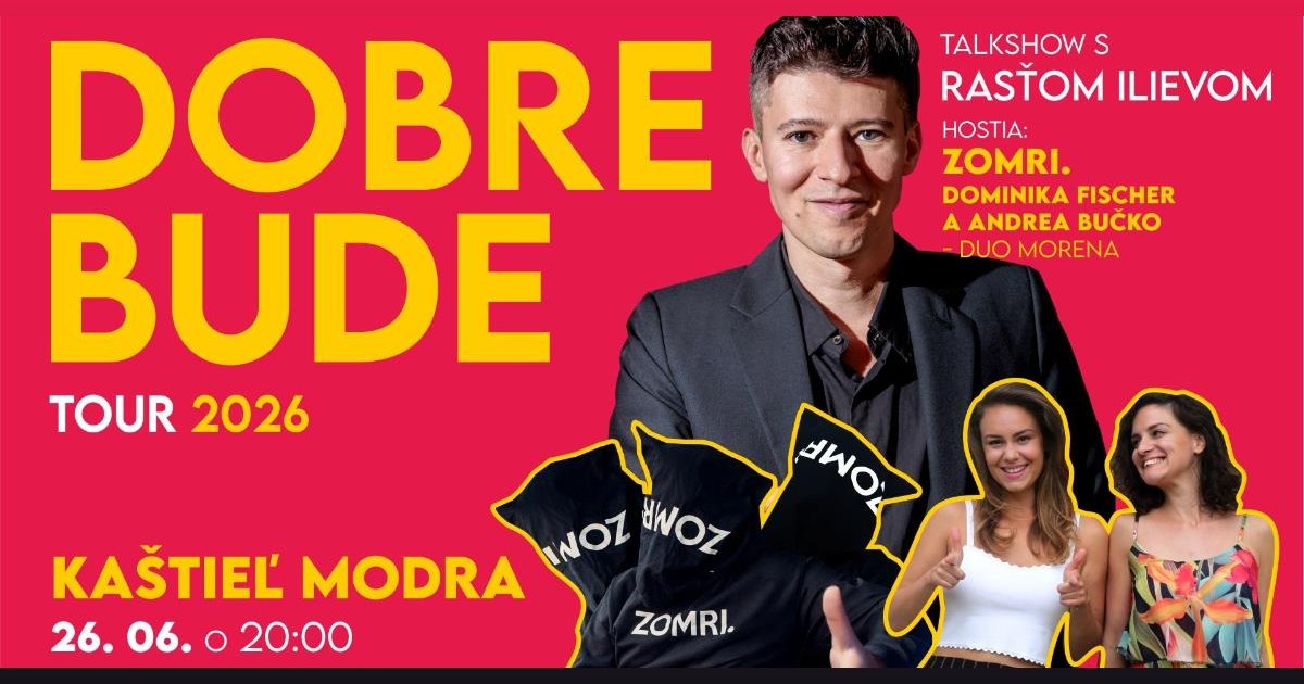 DOBRE BUDE - talkshow s Rasťom Ilievom