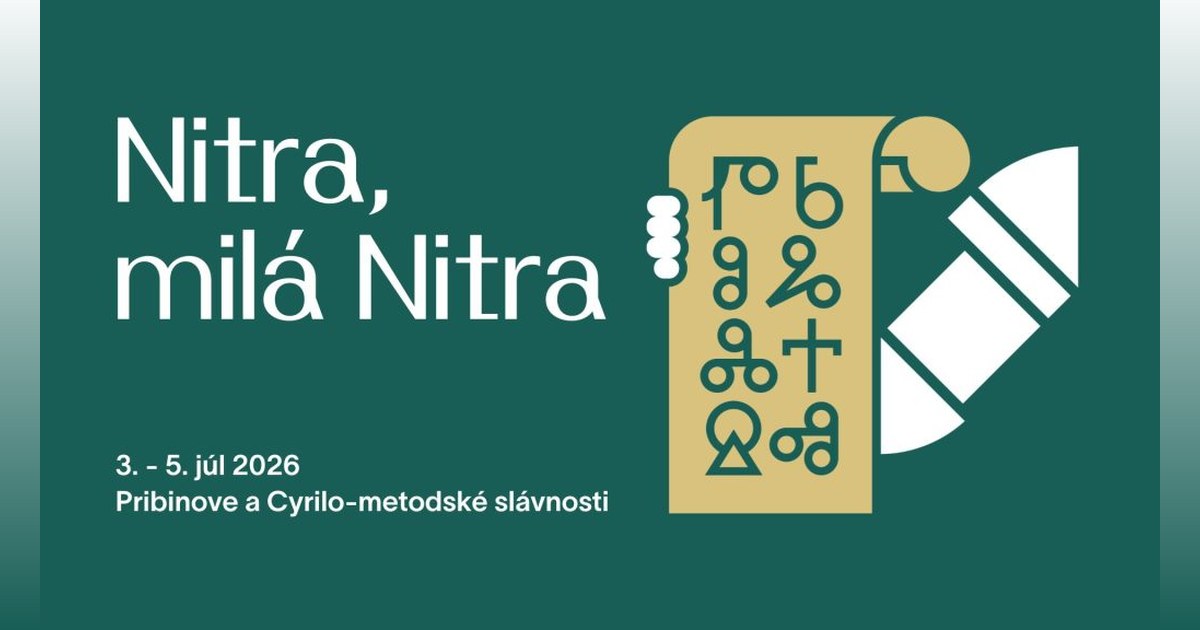 Nitra, milá Nitra 2026