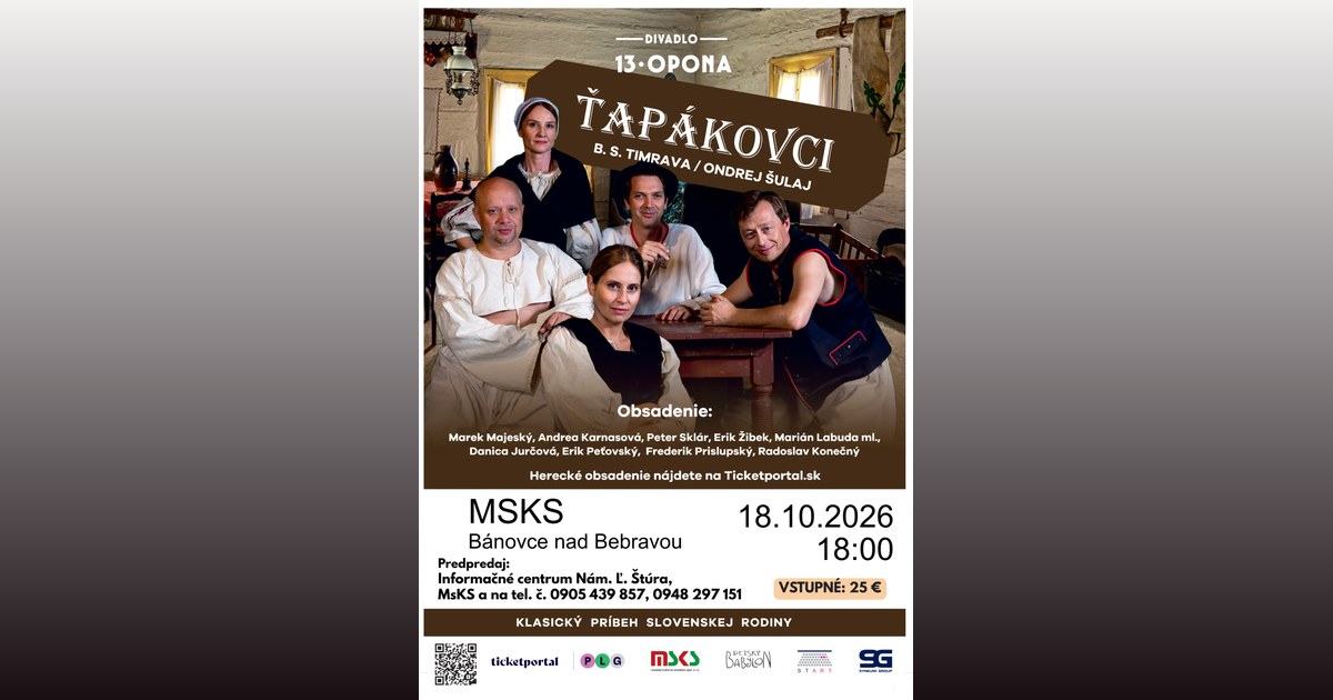 Ťapákovci - divadelná komédia