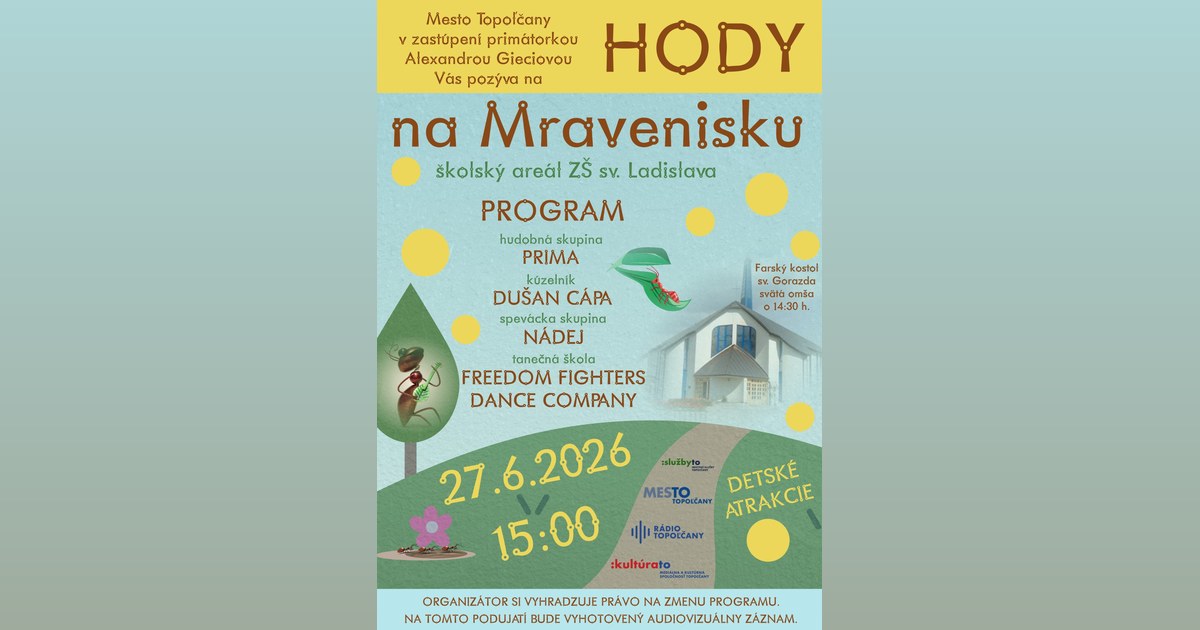 HODY NA MRAVENISKU