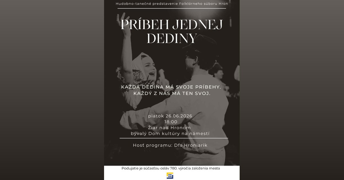 FS Hron: Príbeh jednej dediny 2026