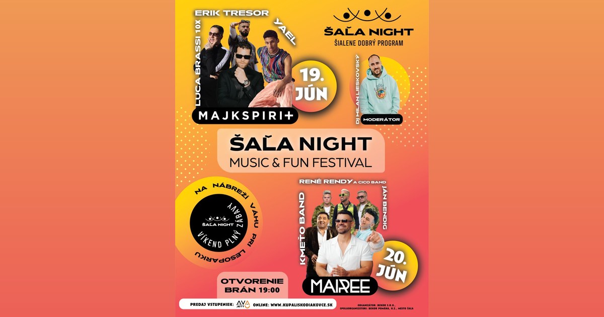 Šaľa Night 2026