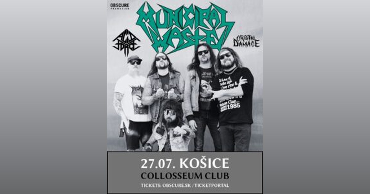 Municipal Waste, Acid Force, Orbital Damage