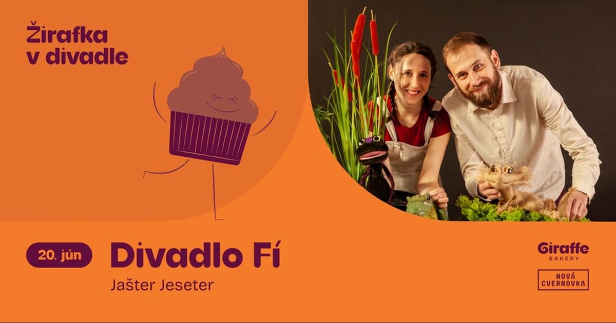 Žirafka v divadle – Divadlo Fí – Jašter Jeseter
