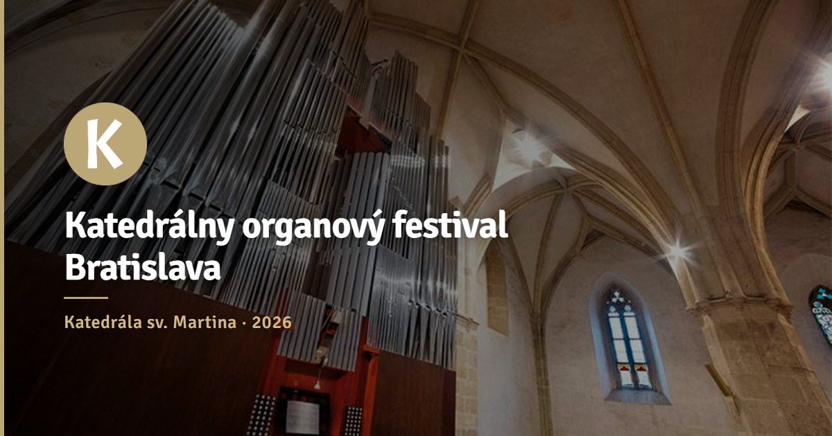 Katedrálny organový festival: Carlos Paterson (organ, ES)