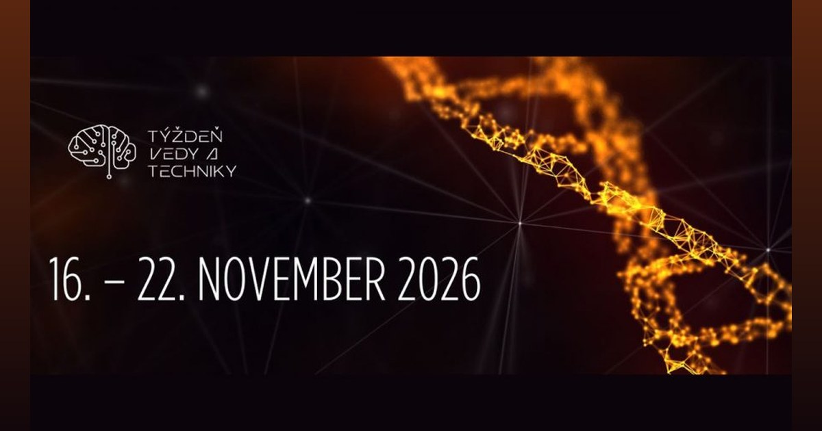 Týždeň vedy a techniky na Slovensku 2026