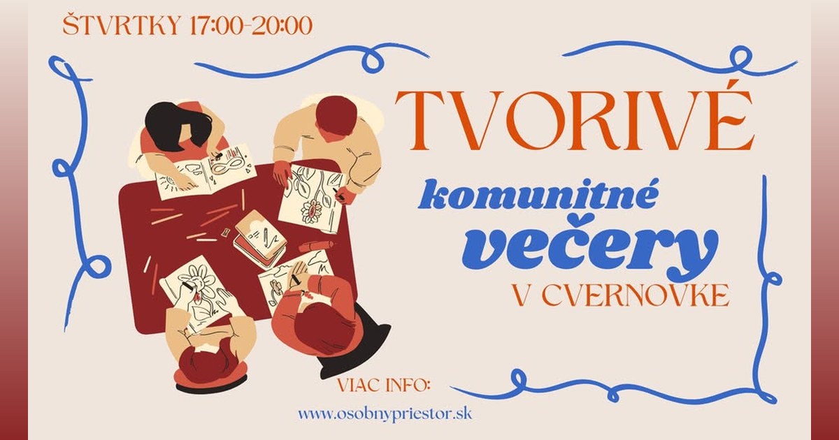 Tvorivý komunitný večer pri víne