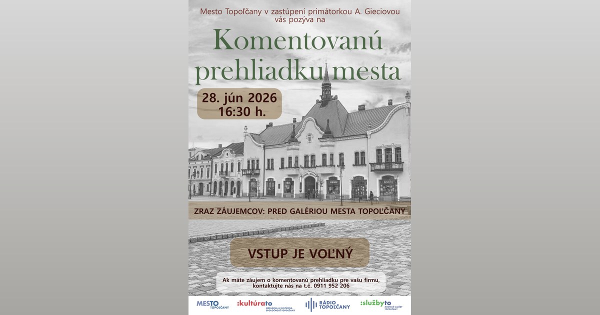 KOMENTOVANÁ PREHLIADKA